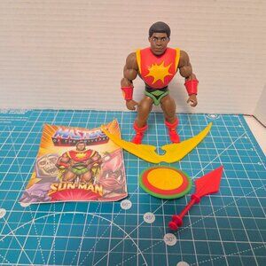 Sun-Man MOTU Masters of the Universe Origins Figure Retro Play LOOSE